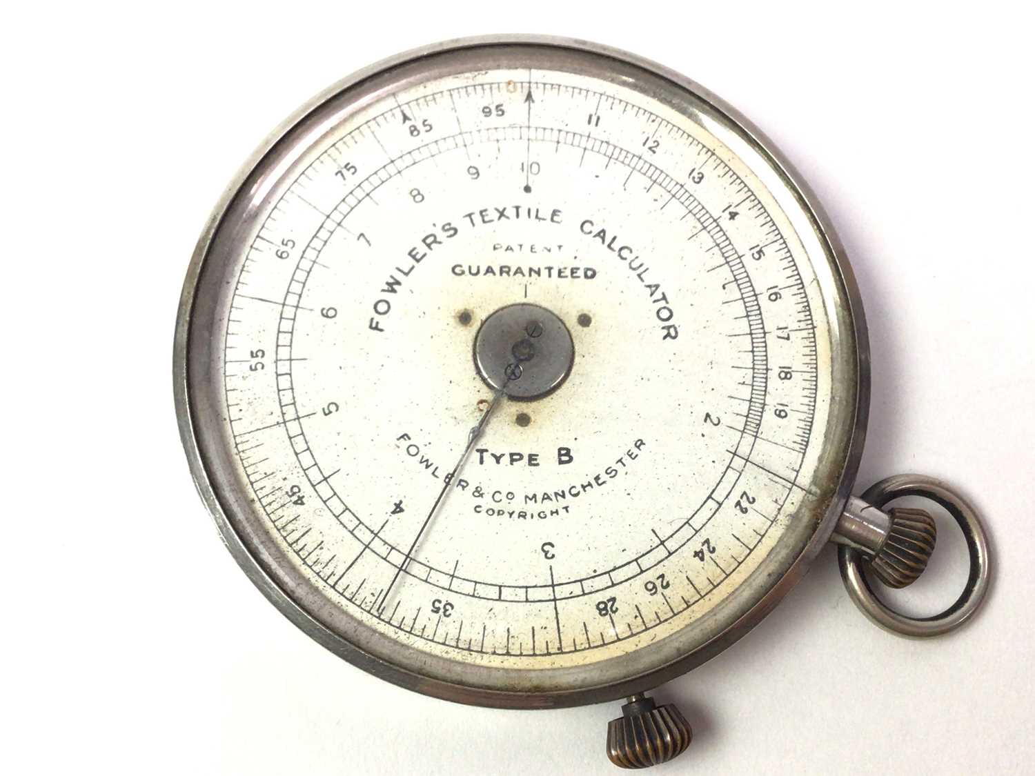 Lot 6 - FOWLER'S TEXTILE CACULATOR