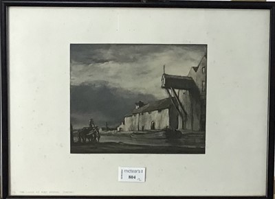 Lot 804 - TWO PRINTS AFTER MUIRHEAD BONE