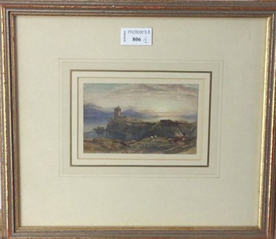 Lot 806 - WILLIAM LEIGHTON LEITCH (SCOTTISH 1804 - 1883)