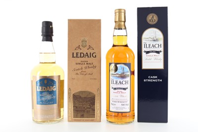 Lot 87 - LEDAIG AND THE ILEACH CASK STRENGTH