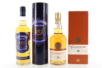 Lot 97 - GLENKINCHIE 10 YEAR OLD AND LOCH LOMOND