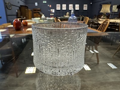 Lot 563 - TAPIO WIRKKALA (FINNISH, 1915-85) FOR IITTALA, SET OF SIX 'ULTIMA THULE' TUMBLERS AND PITCHER