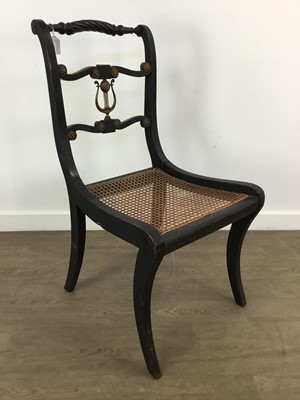 Lot 199 - GROUP OF THREE CHAIRS