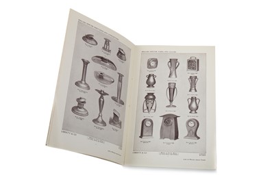 Lot 575 - ENGLISH PEWTER, DESIGNED AND MADE BY LIBERTY & CO.