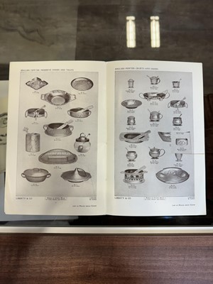 Lot 575 - ENGLISH PEWTER, DESIGNED AND MADE BY LIBERTY & CO.