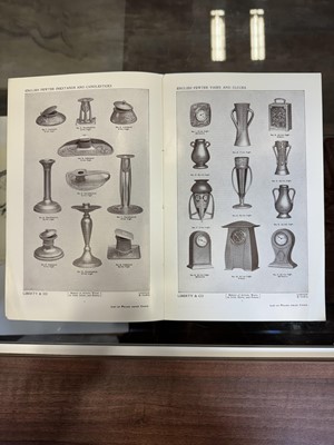 Lot 575 - ENGLISH PEWTER, DESIGNED AND MADE BY LIBERTY & CO.