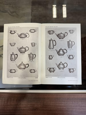 Lot 575 - ENGLISH PEWTER, DESIGNED AND MADE BY LIBERTY & CO.