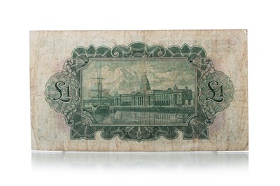 Lot 21 - BANK OF IRELAND 'PLOUGHMAN'S' ONE POUND NOTE
