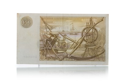 Lot 30 - CLYDESDALE BANK PLC FIFTY POUND NOTE