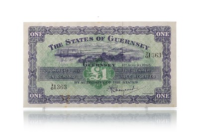 Lot 24 - THE STATES OF GUERNSEY ONE POUND NOTE