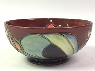 Lot 329 - MOORCROFT CIRCULAR BOWL