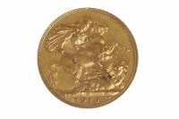 Lot 512 - GOLD SOVEREIGN DATED 1910