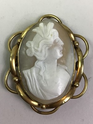 Lot 239 - TWO CAMEO BROOCHES