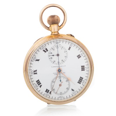 Lot 824 - ROLLED GOLD POCKET WATCH