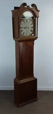 Lot 216 - OAK LONGCASE CLOCK