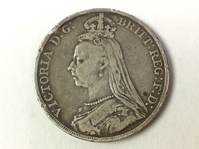 Lot 289 - VICTORIAN SILVER CROWN