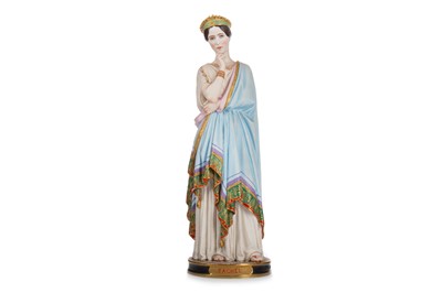 Lot 1374 - JEAN GILLE, FRENCH BISCUIT PORCELAIN FIGURE 'RACHEL'