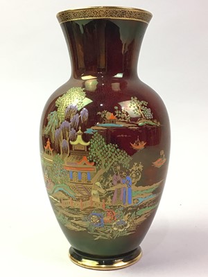 Lot 294 - GROUP OF CARLTON WARE ROUGE ROYALE