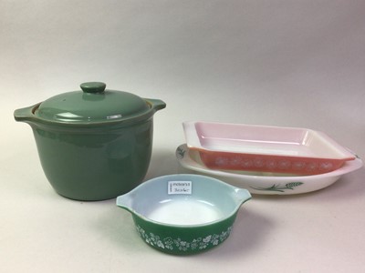 Lot 307 - DENBY LIDDED CROCK