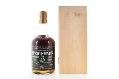 Lot 95 - SPRINGBANK 1973 18 YEAR OLD CADENHEAD'S