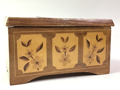 Lot 403 - GROUP OF WOOD BOXES