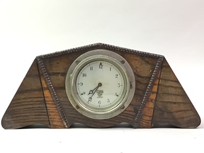 Lot 415 - SMITH'S ART DECO STYLE MANTEL CLOCK