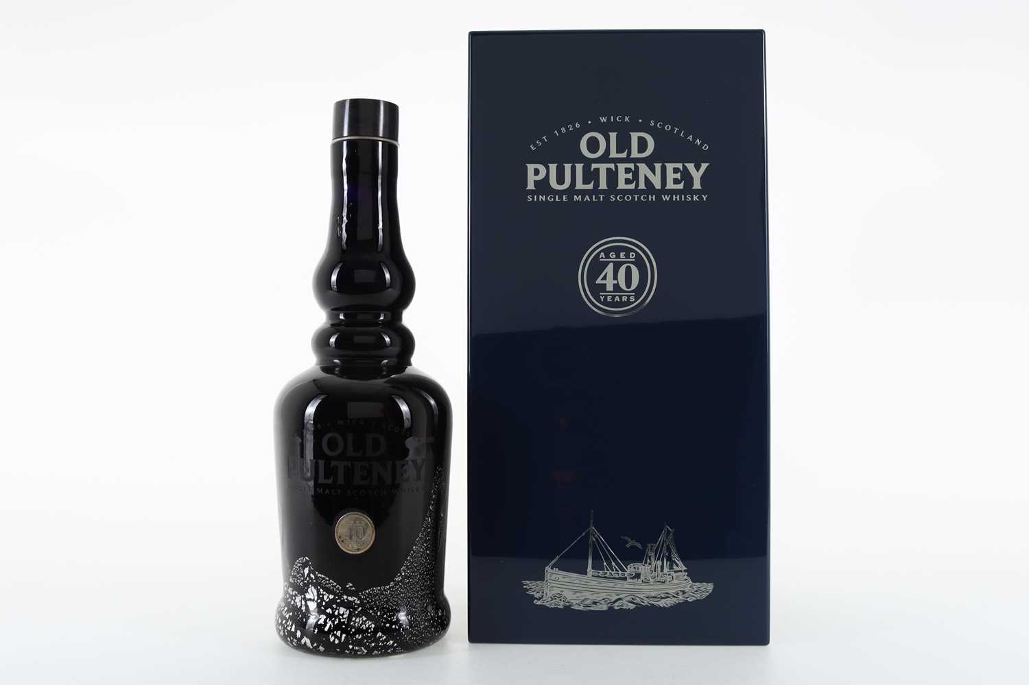Lot 160 - OLD PULTENEY 40 YEAR OLD