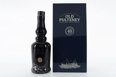 Lot 160 - OLD PULTENEY 40 YEAR OLD