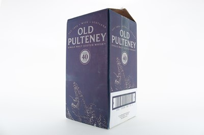 Lot 160 - OLD PULTENEY 40 YEAR OLD