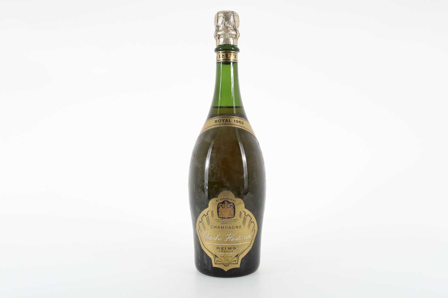 Lot 170 - CHARLES HEIDSIECK 1969 ROYAL BRUT 77CL