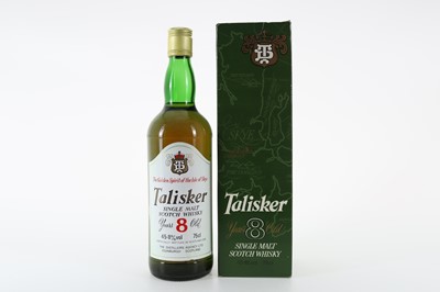 Lot 172 - TALISKER 8 YEAR OLD DISTILLERS AGENCY 1980S 75CL