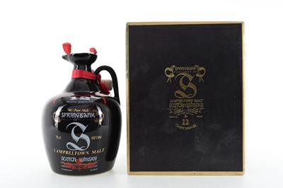 Lot 176 - SPRINGBANK 12 YEAR OLD DECANTER 1980S 75CL