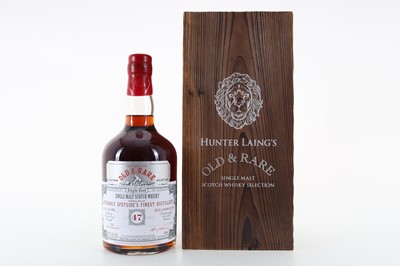 Lot 180 - PROBABLY SPEYSIDE'S FINEST DISTILLERY (GLENFARCLAS) 1966 47 YEAR OLD HUNTER LAING'S OLD & RARE