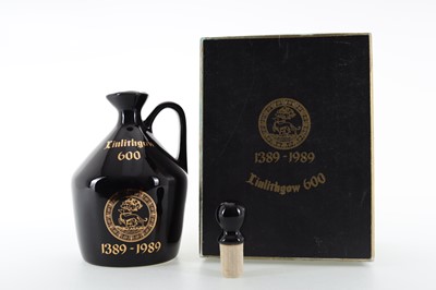 Lot 310 - MORRISON BOWMORE LINLITHGOW 600TH ANNIVERSARY DECANTER 75CL