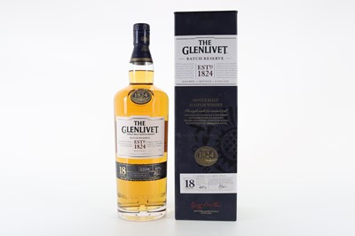 Lot 189 - GLENLIVET 18 YEAR OLD 1L