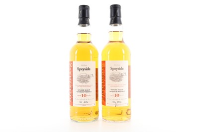 Lot 102 - 2 BOTTLES OF SHEILDAIG SPEYSIDE 10 YEAR OLD