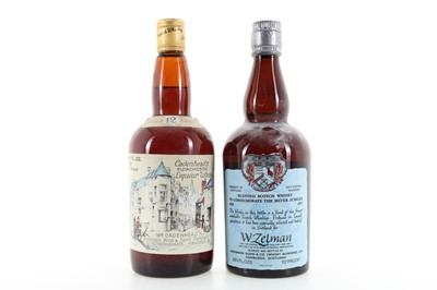 Lot 104 - PUTACHIESIDE 12 YEAR OLD CADENHEAD'S 26 2/3 FL OZ AND SLAINTHEVA SILVER JUBILEE 26 2/3 FL OZ