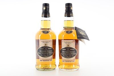 Lot 121 - 2 BOTTLES OF SPEYSIDE 18 YEAR OLD CLYDESDALE WHISKY CO