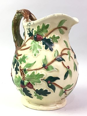 Lot 268 - SIX VICTORIAN AND LATER WATER JUGS