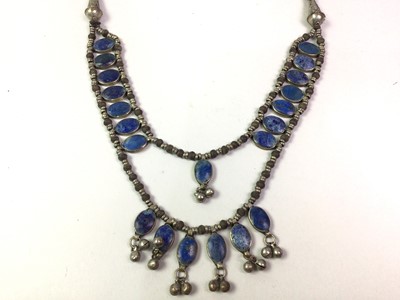 Lot 441 - TWO SILVER NECKLACES