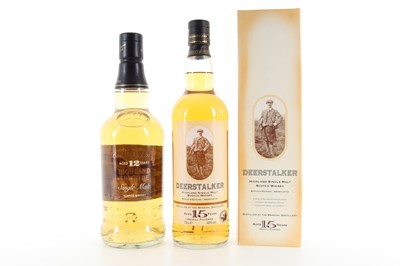 Lot 227 - BRAEVAL 15 YEAR OLD DEERSTALKER AND BEN BRACKEN 12 YEAR OLD