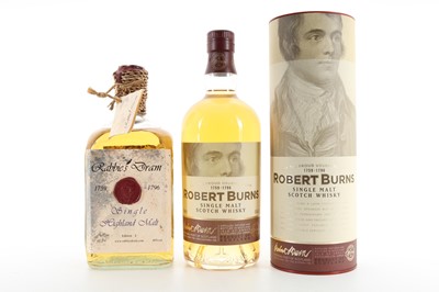 Lot 239 - ARRAN ROBERT BURNS AND RABBIE'S DRAM BATCH 4