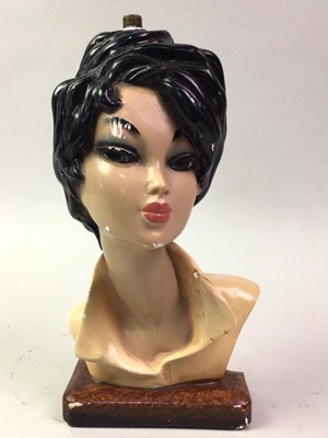 Lot 563 - ART DECO FEMALE BUST