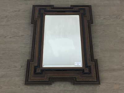 Lot 572 - MODERN WALL MIRROR.