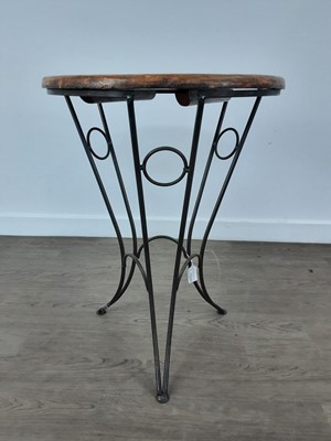 Lot 571 - MODERN CIRCULAR OCCASIONAL TABLE