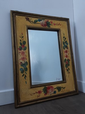 Lot 580 - RECTANGULAR WALL MIRROR