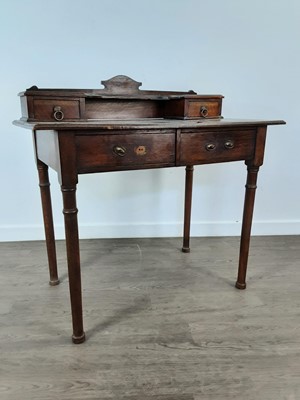 Lot 488 - OAK WRITING DESK