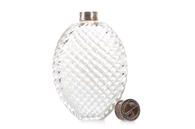 Lot 1106 - SCOTTISH GLASS SCENT BOTTLE
