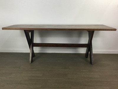 Lot 509 - PINE RECTANGULAR KITCHEN TABLE