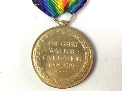 Lot 617 - WWI VICTORY MEDAL, 594741 PTE O PARKINSON LABOUR CORPS